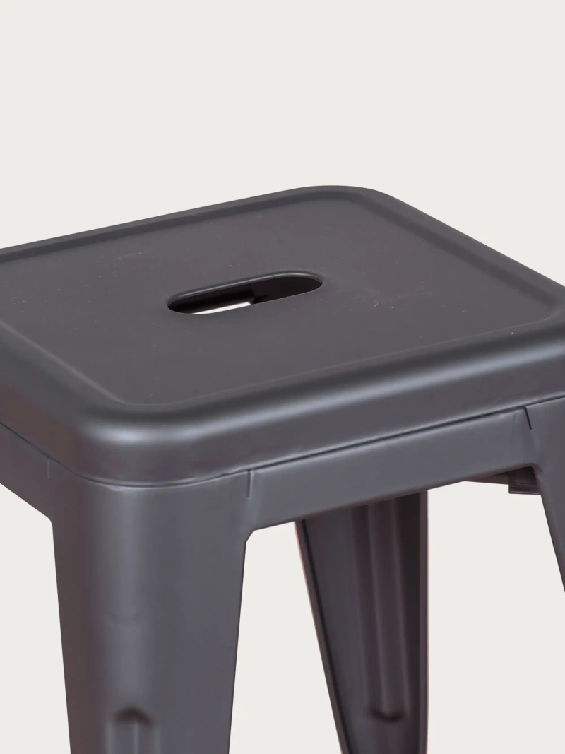 stool industrial steel bass (45cm) - Bistro FurnMod - 1