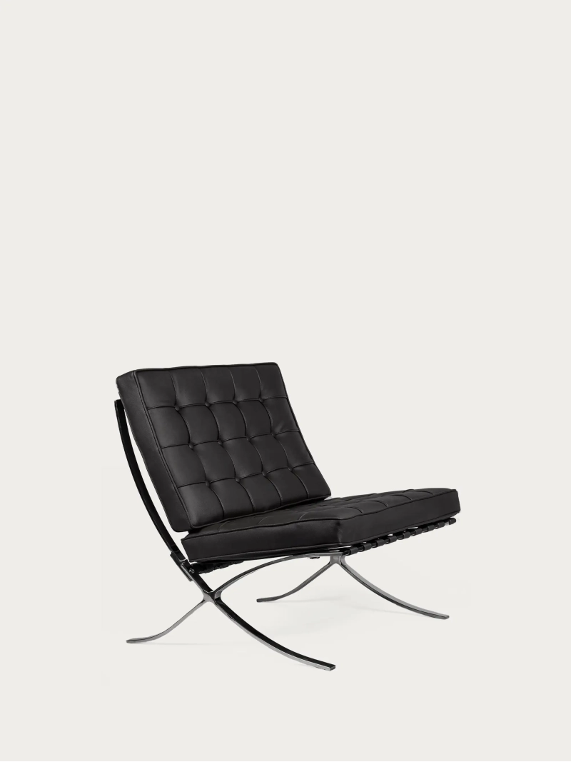 Oblikovalski fotelj za recepcije, oblazinjen v eko usnje - Barcelona Furnmod, ex Nest Dream- 1