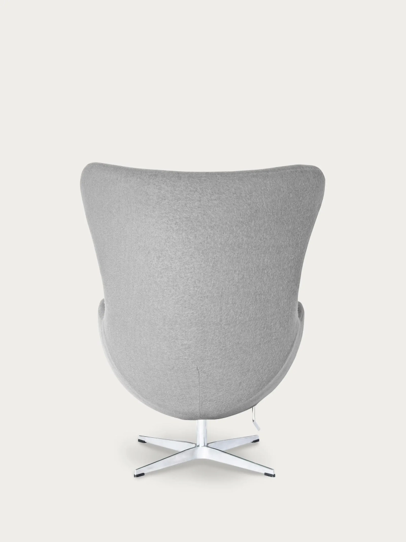 Rotating cashmere armchair with high backrest - Ovum Furnmod, ex Nest Dream- 31