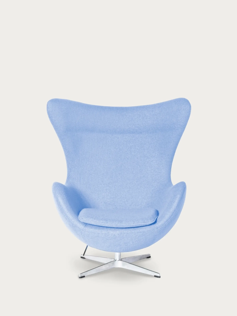 Sillón giratorio de cachemira con respaldo alto - Ovum Furnmod, ex Nest Dream- 39