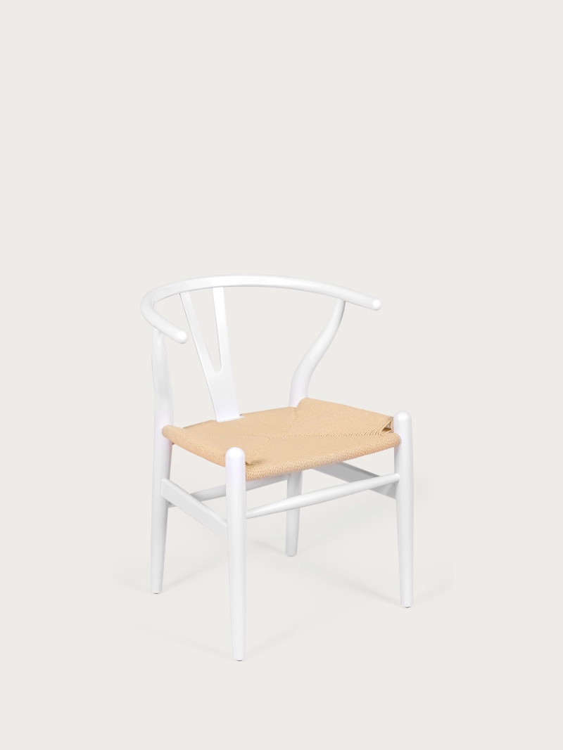 Nordic sedia in legno di faggio colorato e corda ecologica - Wish FurnMod - 10