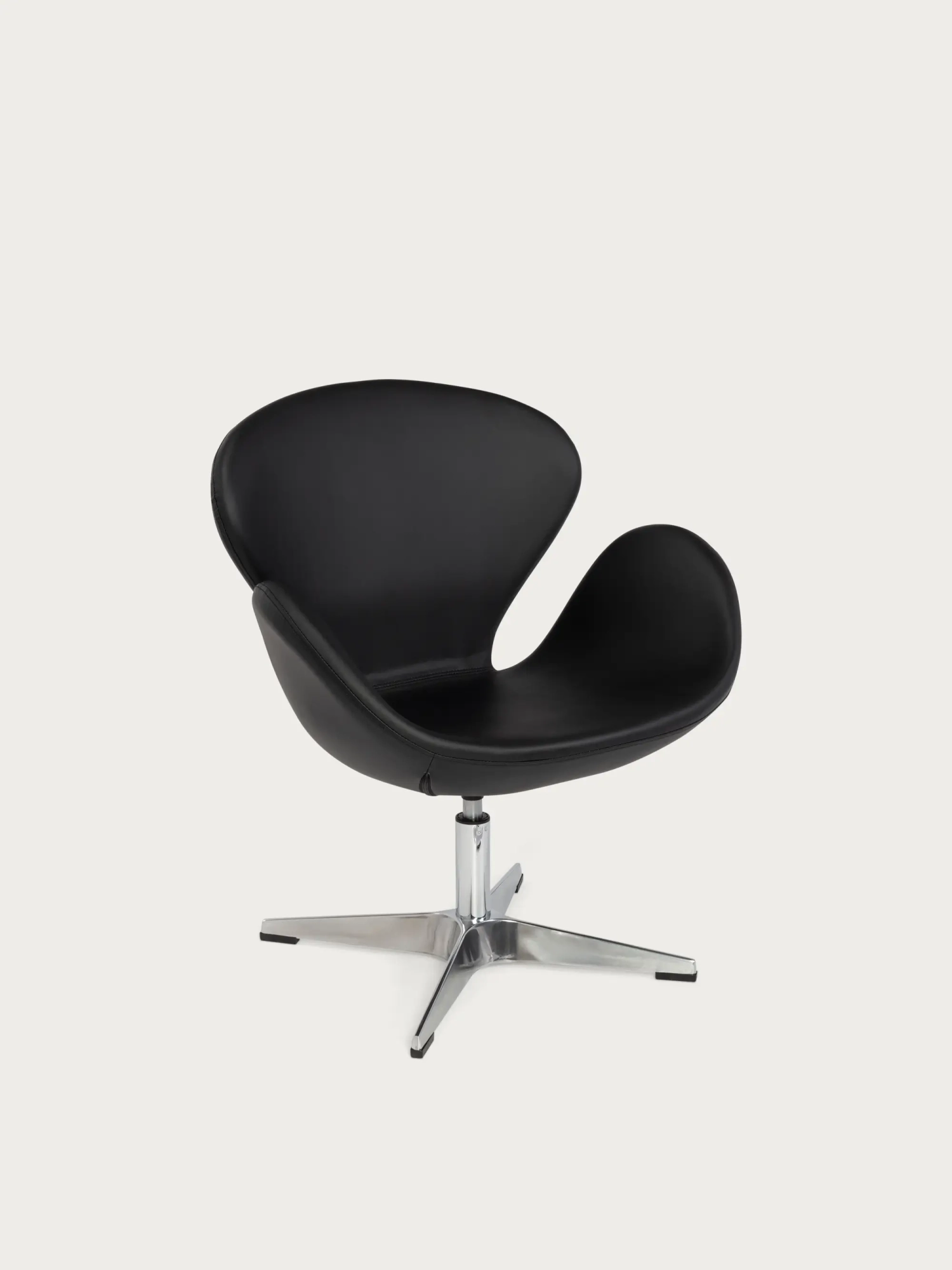 Cadeira de design giratória estofada em couro sintético - Eagle Furnmod, ex Nest Dream- 1