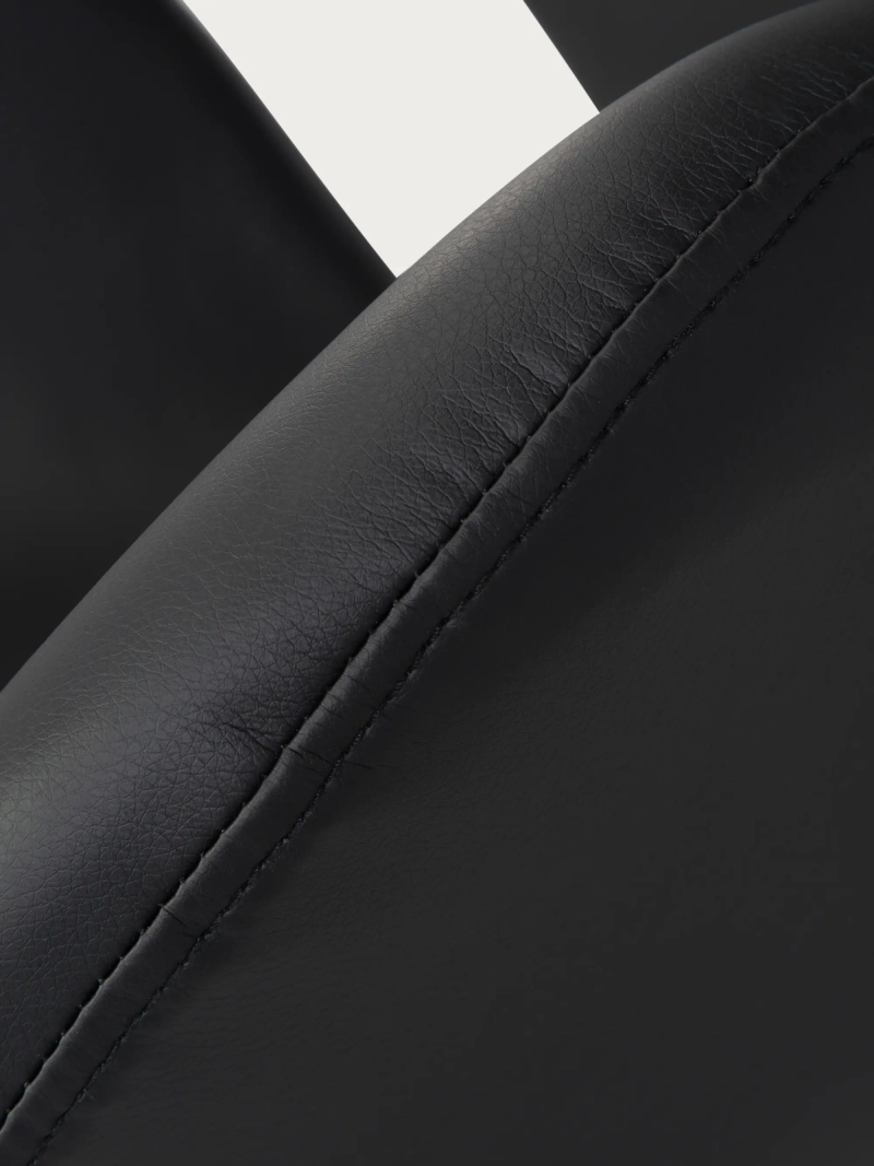 Rotating designer chair upholstered in faux leather - Eagle Furnmod, ex Nest Dream- 1