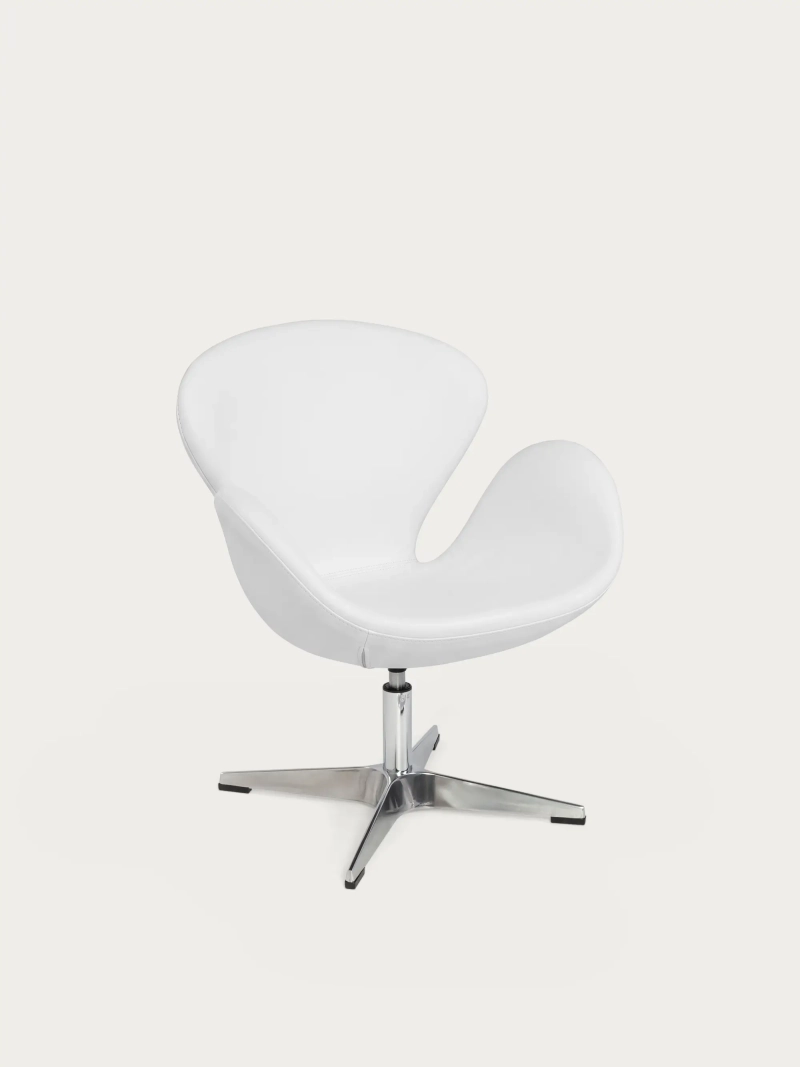 Rotating designer chair upholstered in faux leather - Eagle Furnmod, ex Nest Dream- 9