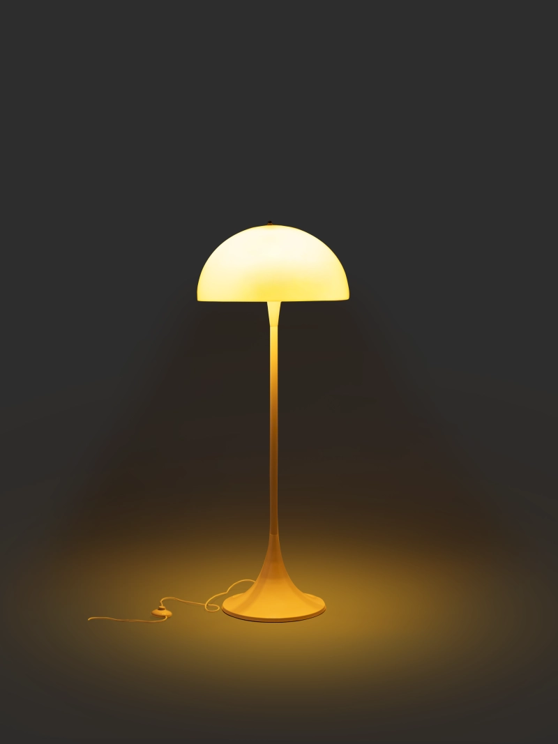 Lampă de podea minimalistă cu abajur semisferic - Phantella Furnmod, ex Nest Dream- 2