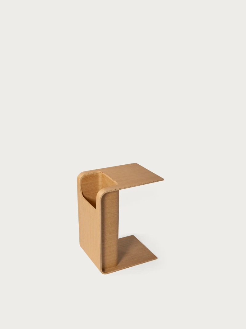 Design sidebord i asketræ - Liam Furnmod, ex Nest Dream- 1