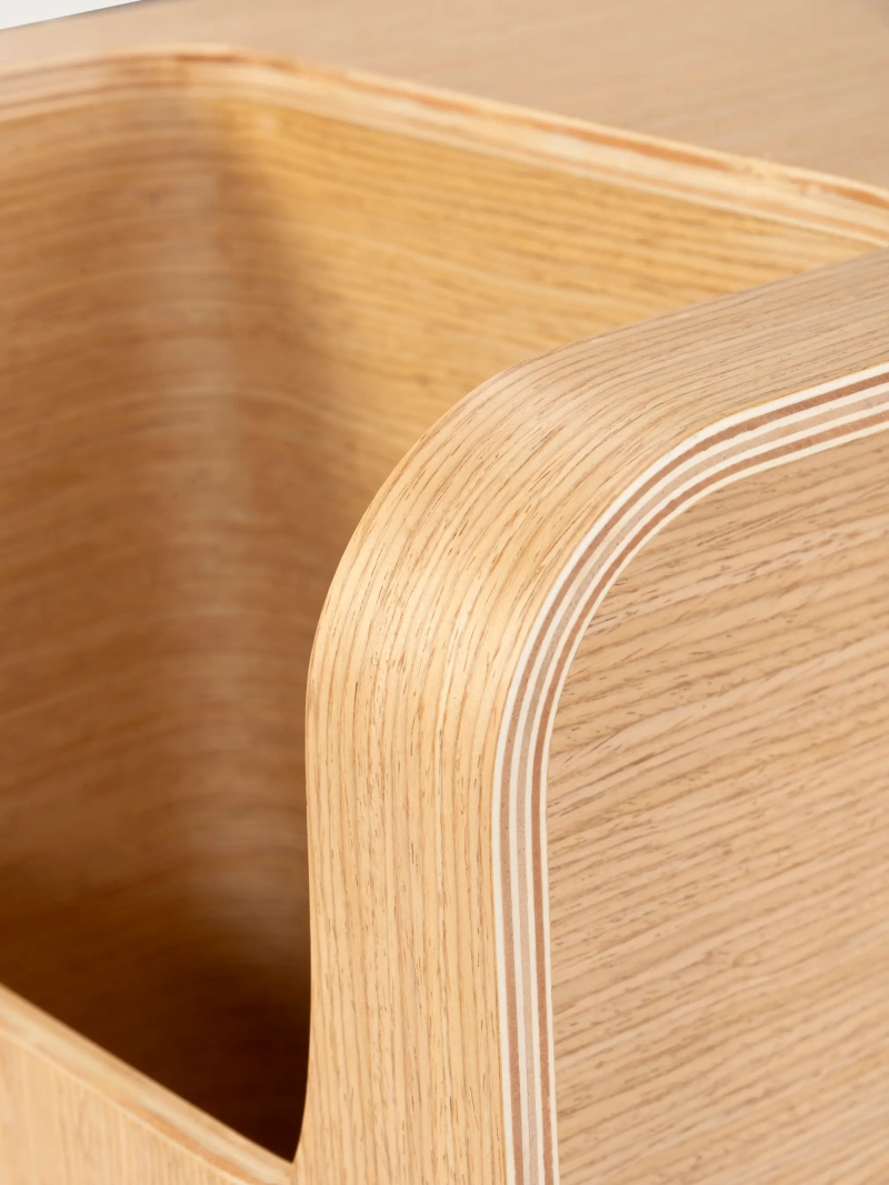 Design sidebord i asketræ - Liam Furnmod, ex Nest Dream- 6
