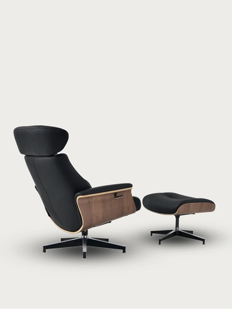 Polohovateľné lounge kreslo s ladiacou podnožkou – Cleveland Furnmod, ex Nest Dream- 1