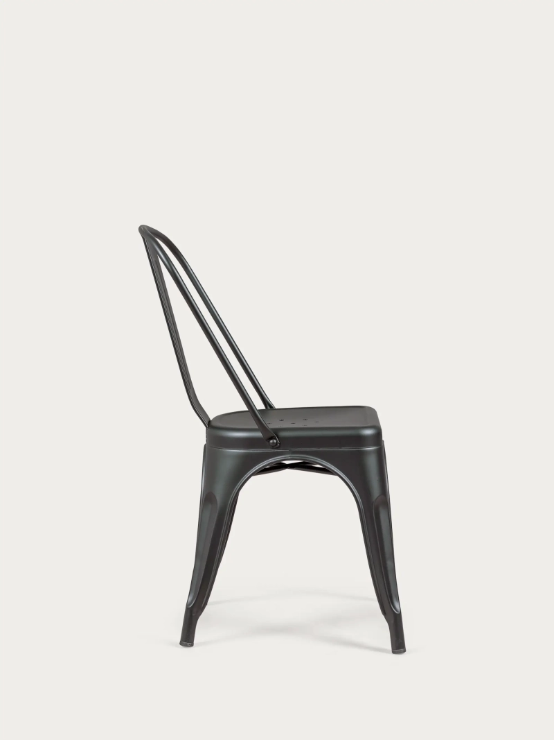 Stabelbar metalstol med mat overflade - Bistro Furnmod, ex Nest Dream- 4