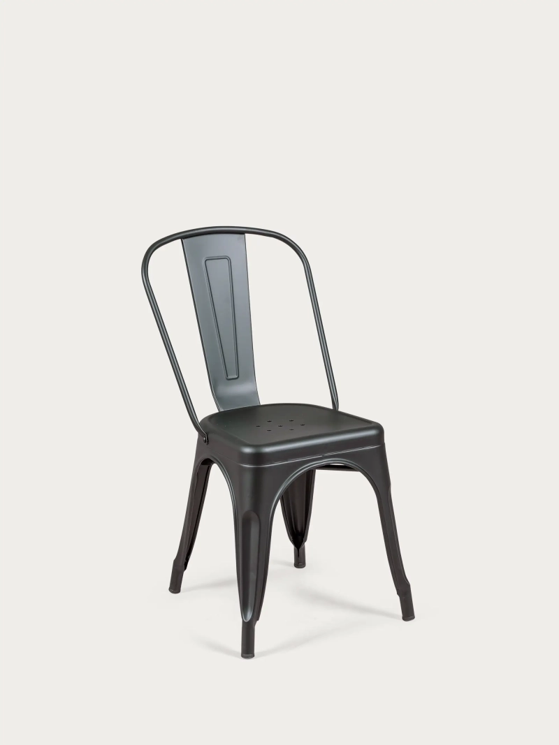 Stabelbar metalstol med mat overflade - Bistro Furnmod, ex Nest Dream- 1