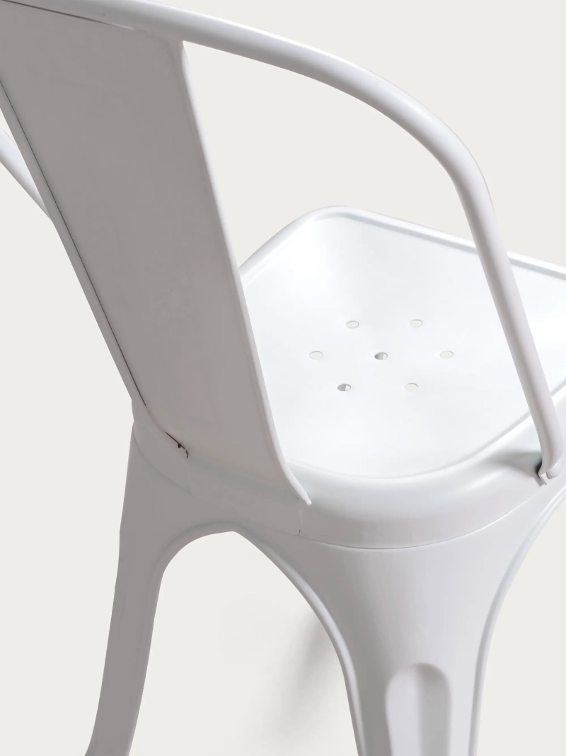 Silla metálica apilable con acabado mate - Bistro Furnmod, ex Nest Dream- 9