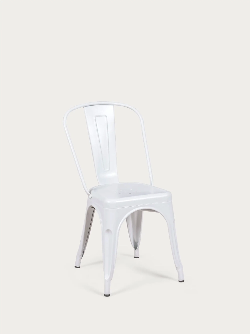 Stapelbar metallstol med matt yta - Bistro Furnmod, ex Nest Dream- 7