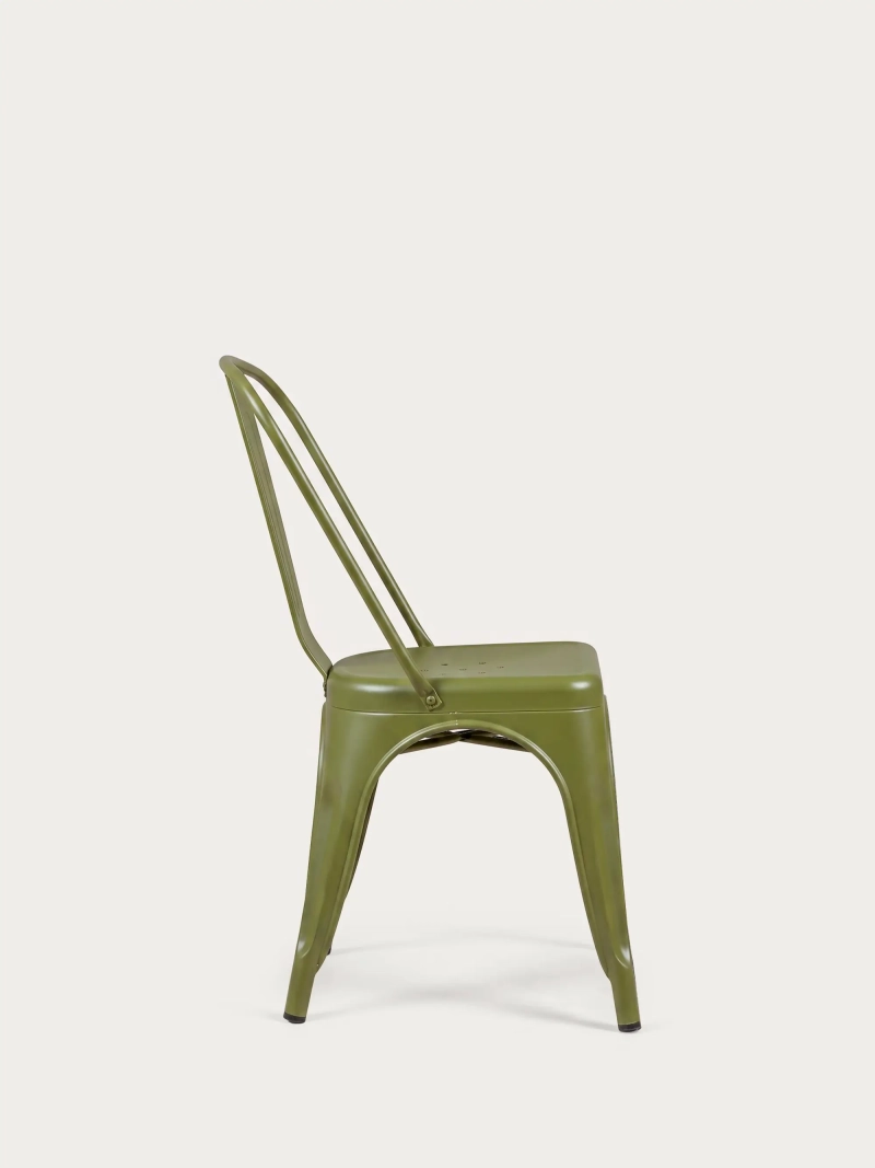 Stapelbar metallstol med matt yta - Bistro Furnmod, ex Nest Dream- 20