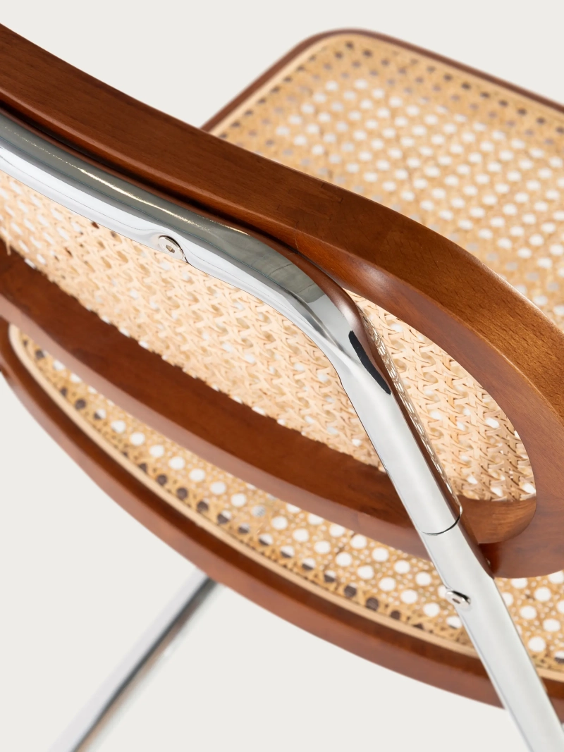 Rattan Chair with Reinforced Seat - Lucio Furnmod, ex Nest Dream- 4