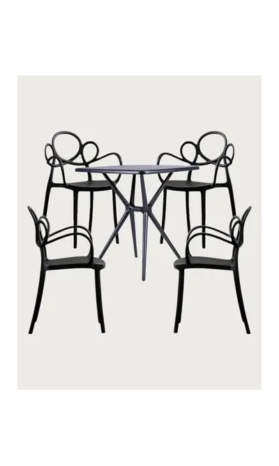 Sets de sillas con mesa para exterior